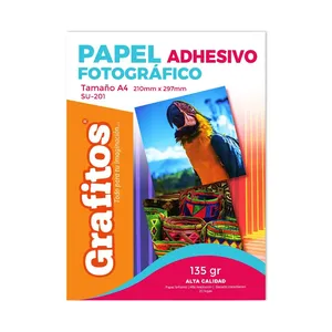 Papel Fotográfico Adhesivo 135 Gr