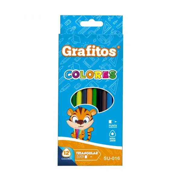 Lapices de Colores grafitos unipunta