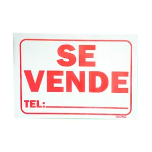 Aviso se vende grande 