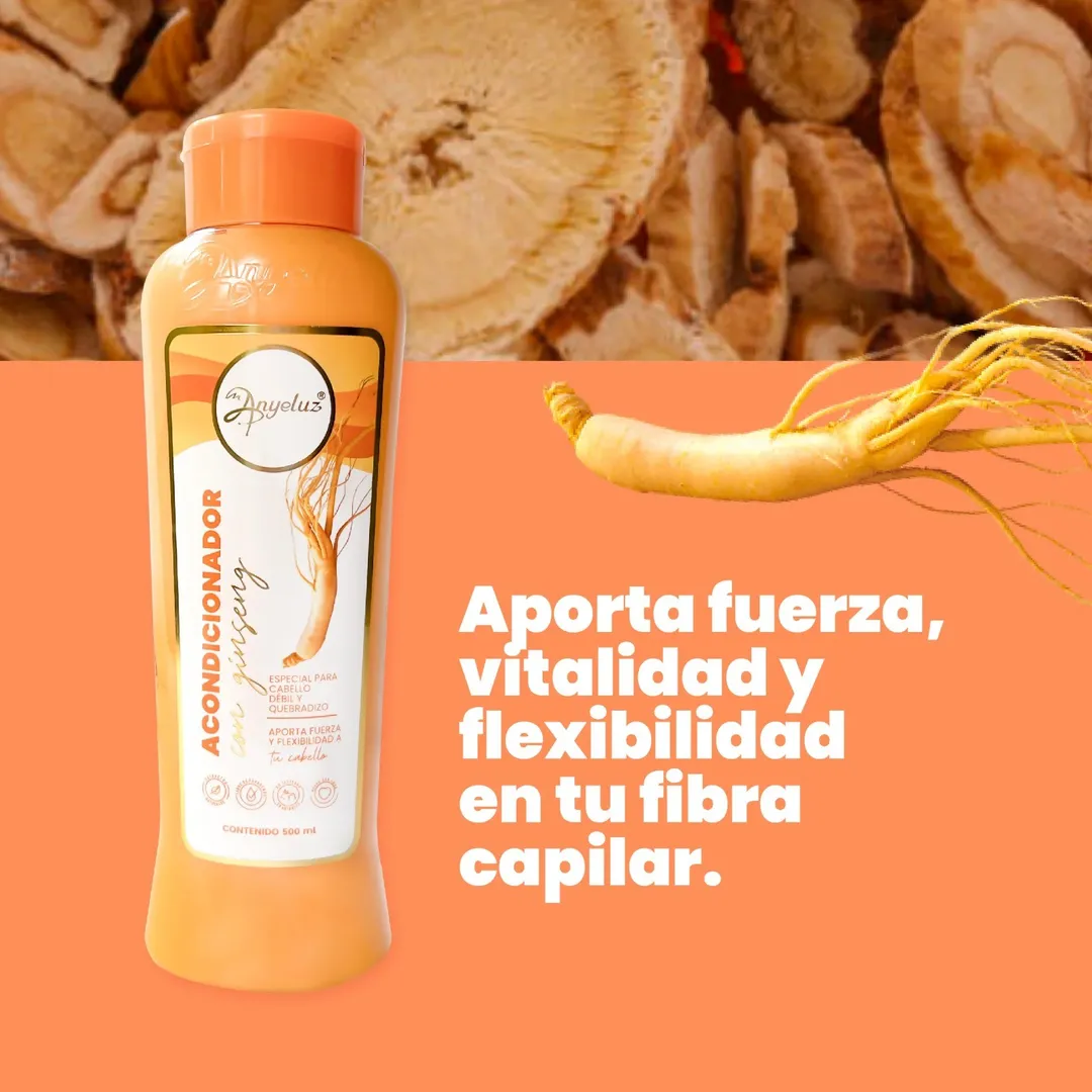 ANYELUZ - Acondicionador ginseng 