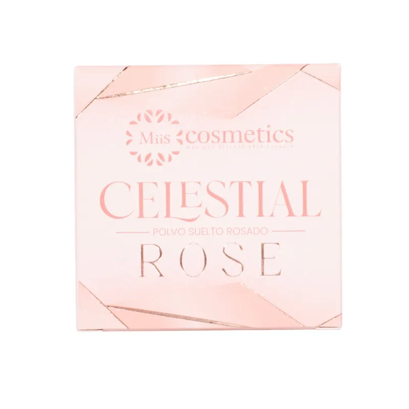 Mii’s COSMETICS  - Polvo suelto rosa celestial miis