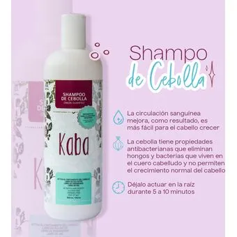 KABA - shampoo de cebolla KABA