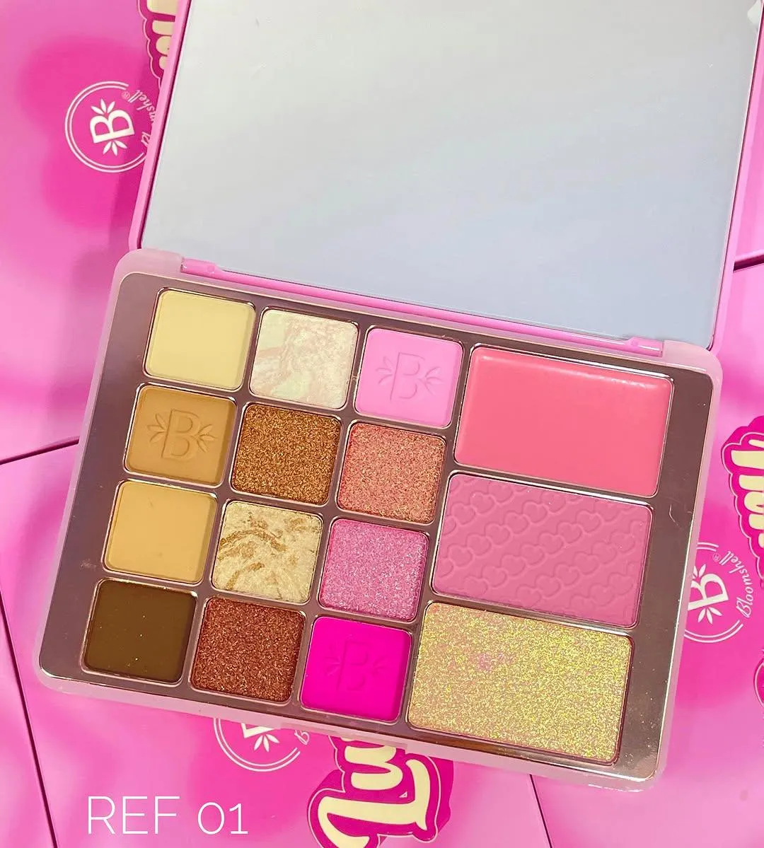 BLOOMSHELL - paleta de sombras luxury bloomshell 