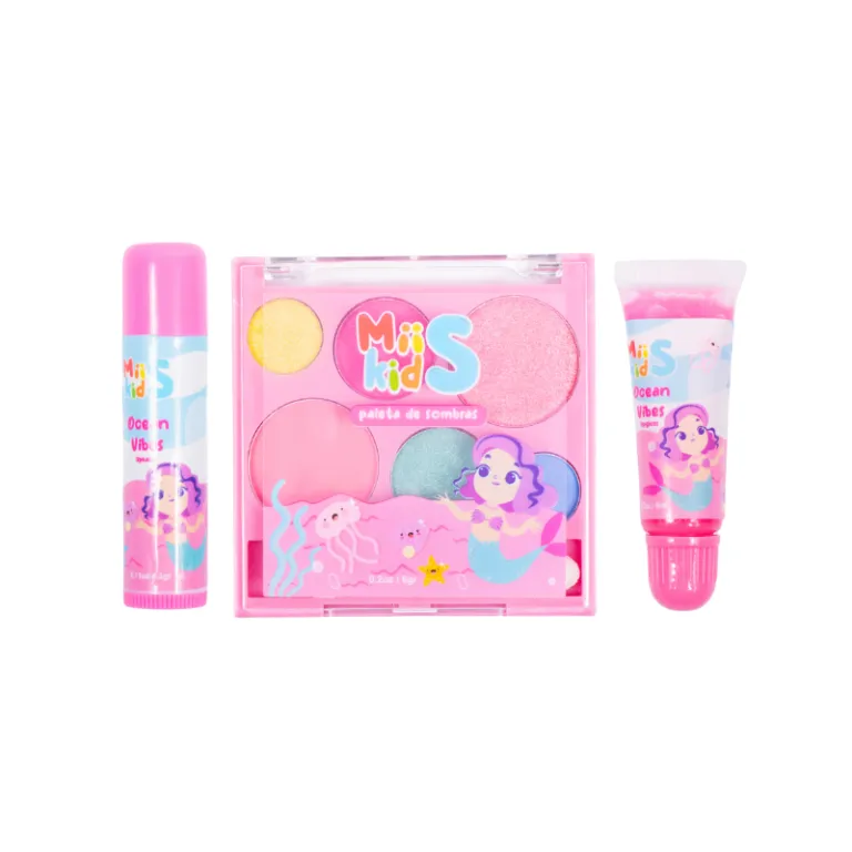 Mii’s COSMETICS  - set de maquillaje ocen sirena 