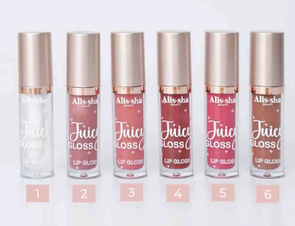 lip gloss con color alisha 