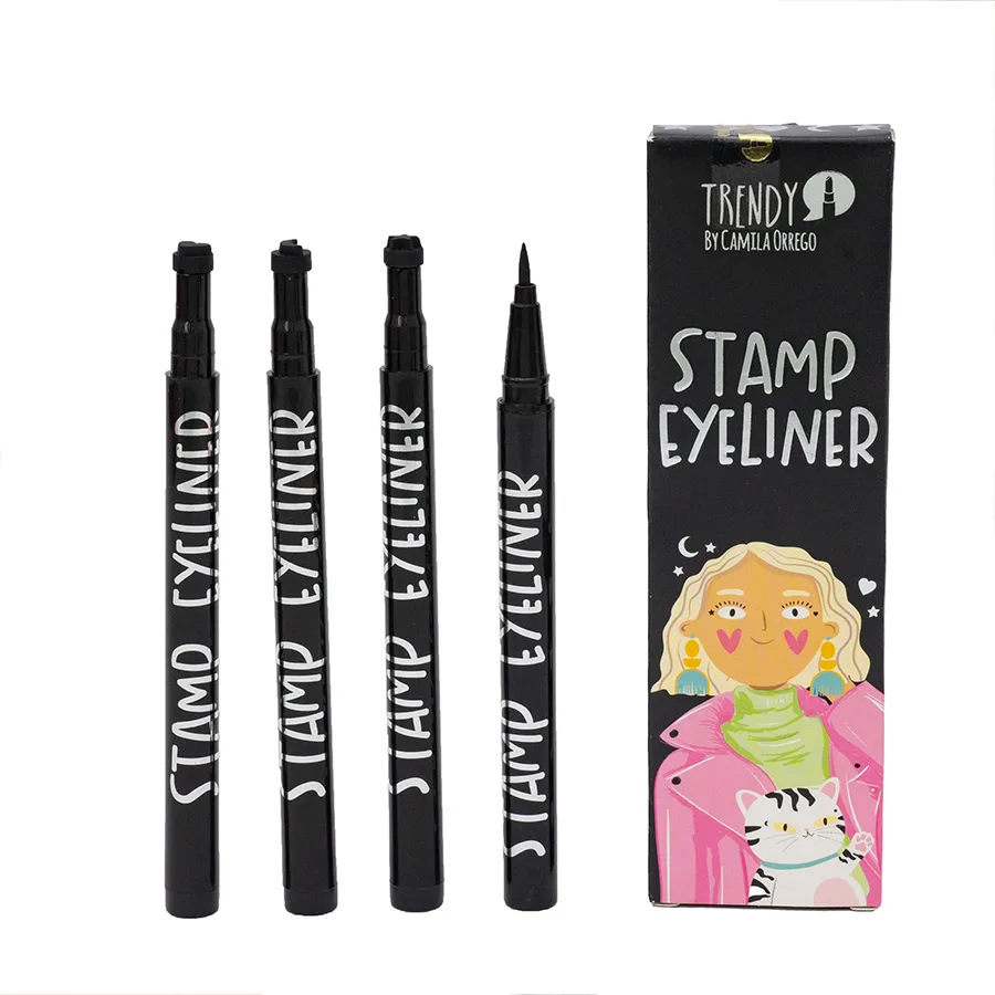 Trendy  - Kit X 4 Delineadores Estampita 