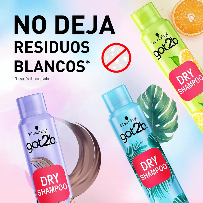 shampoo en seco GOT2BE