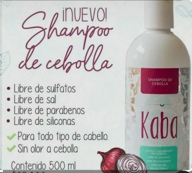 KABA - shampoo de cebolla KABA