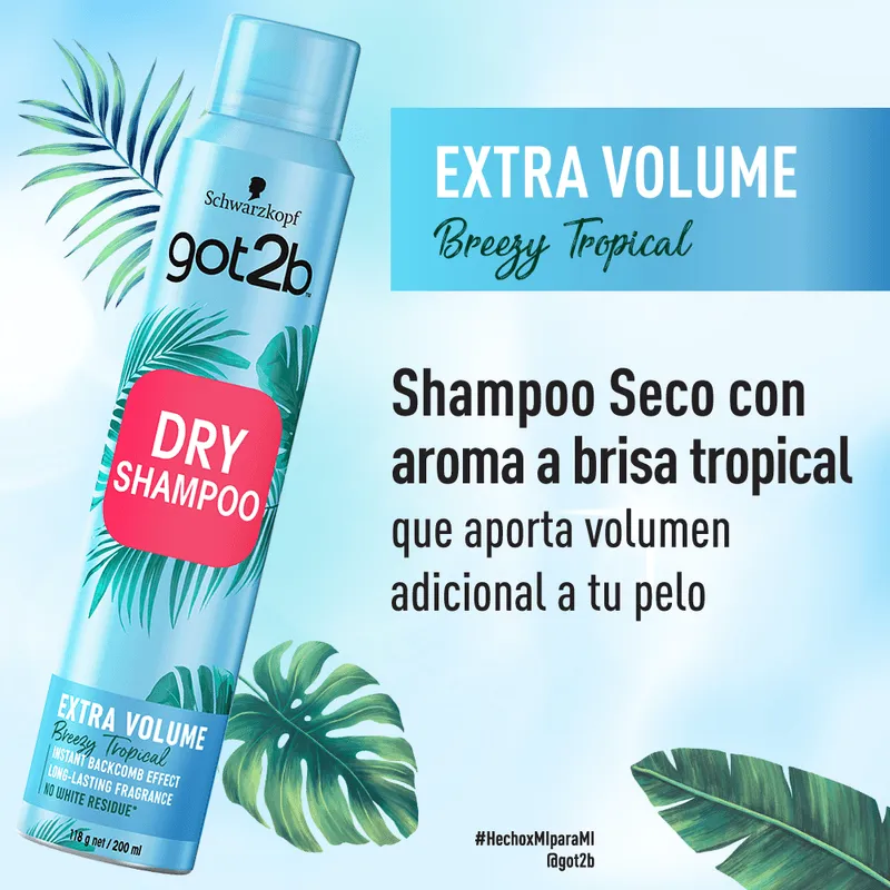 shampoo en seco GOT2BE