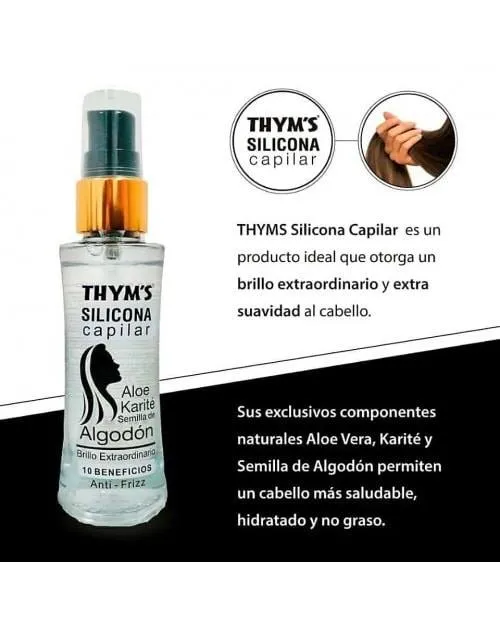 silicona capilar THYMS