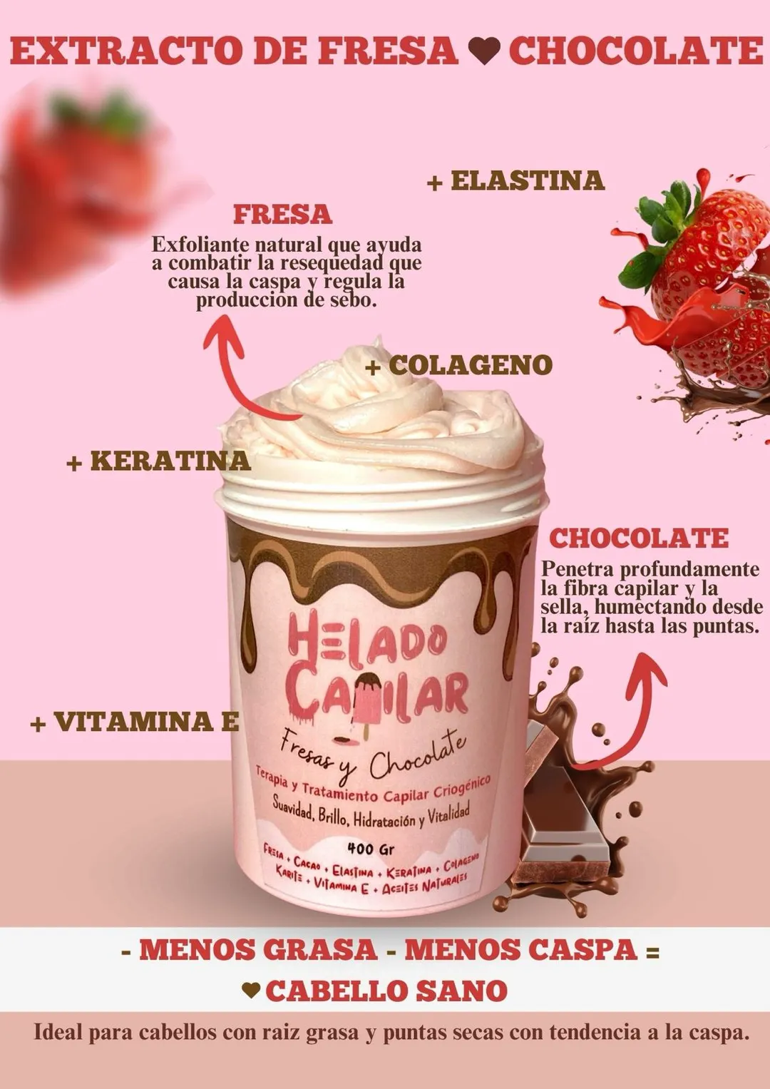 Helado capilar , recuperaa tu cabello