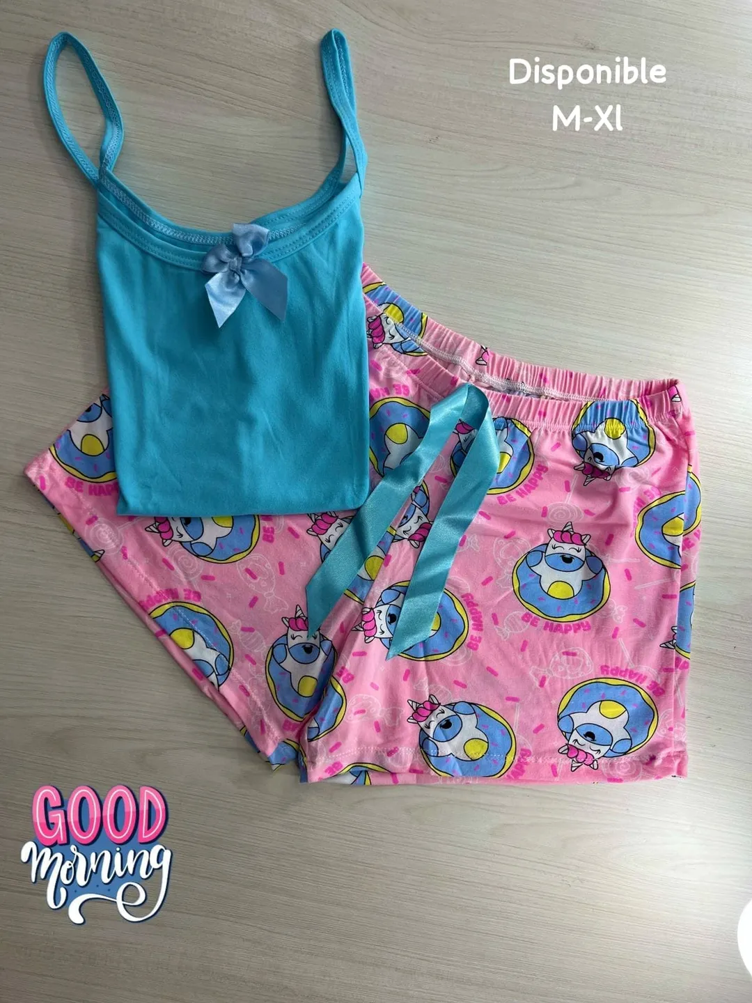 pijama short ensueño sencilla