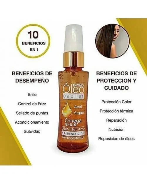 Oleo capilar termo protector THYMS