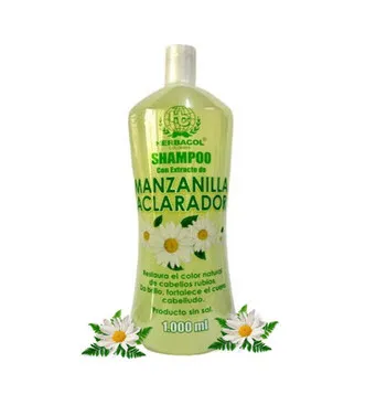 herbacol - SHAMPOO CON EXTRACTO DE MANZANILLA ACLARADOR 