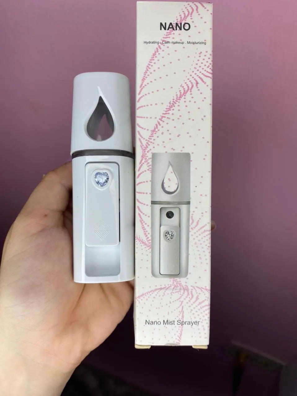 Humidificador o vaporizador blanco 