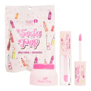 Trendy  - Kit De Labios Soda Pop Brillo Y Mascarilla 