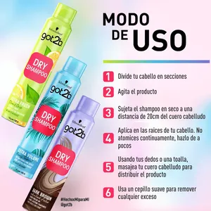 shampoo en seco GOT2BE