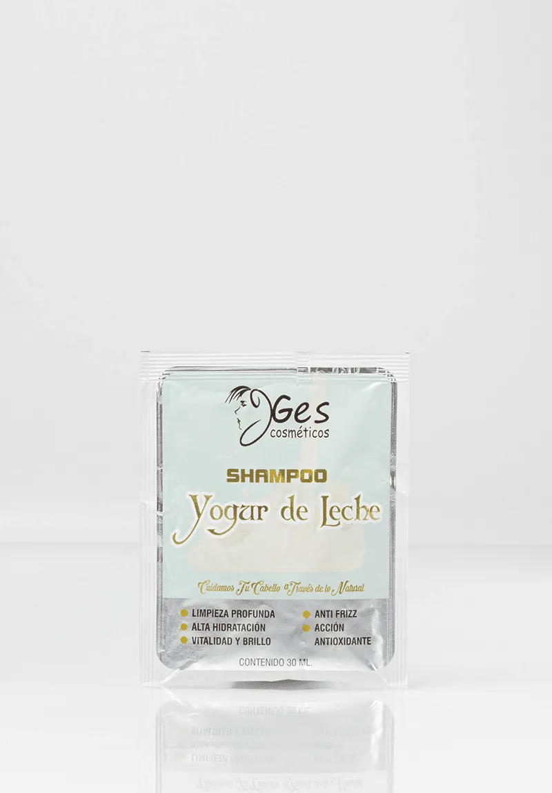 shampoo yogurt de leche gess