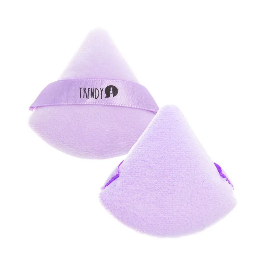 Trendy  - borla triangular morada