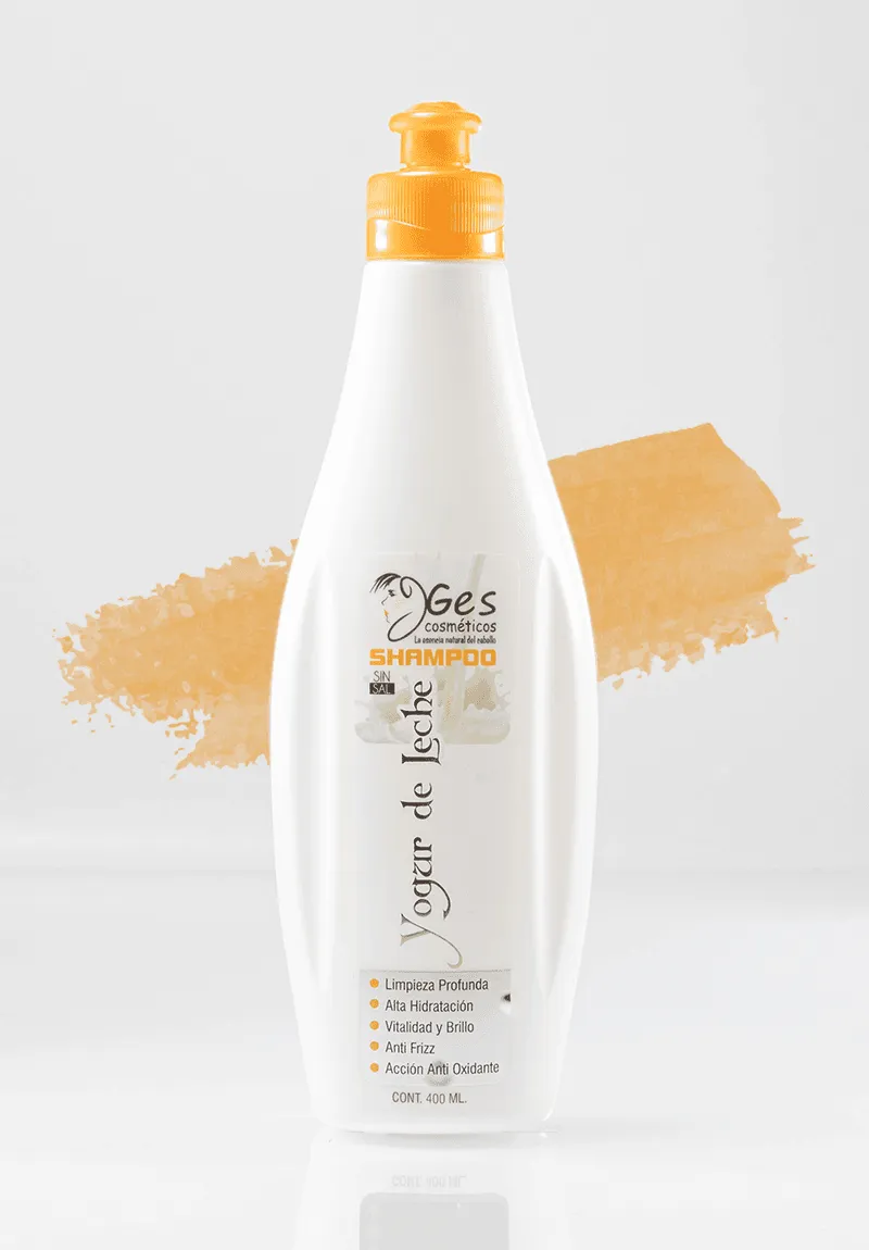 shampoo yogurt de leche 400ml