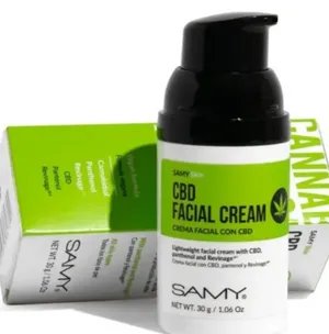 samy - Crema facial hidratante con cbd