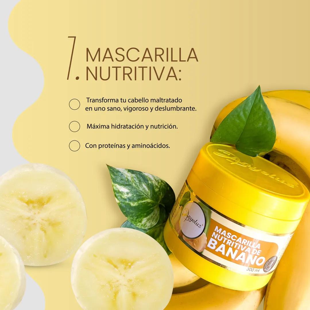 ANYELUZ - mascarilla nutritiva de banano