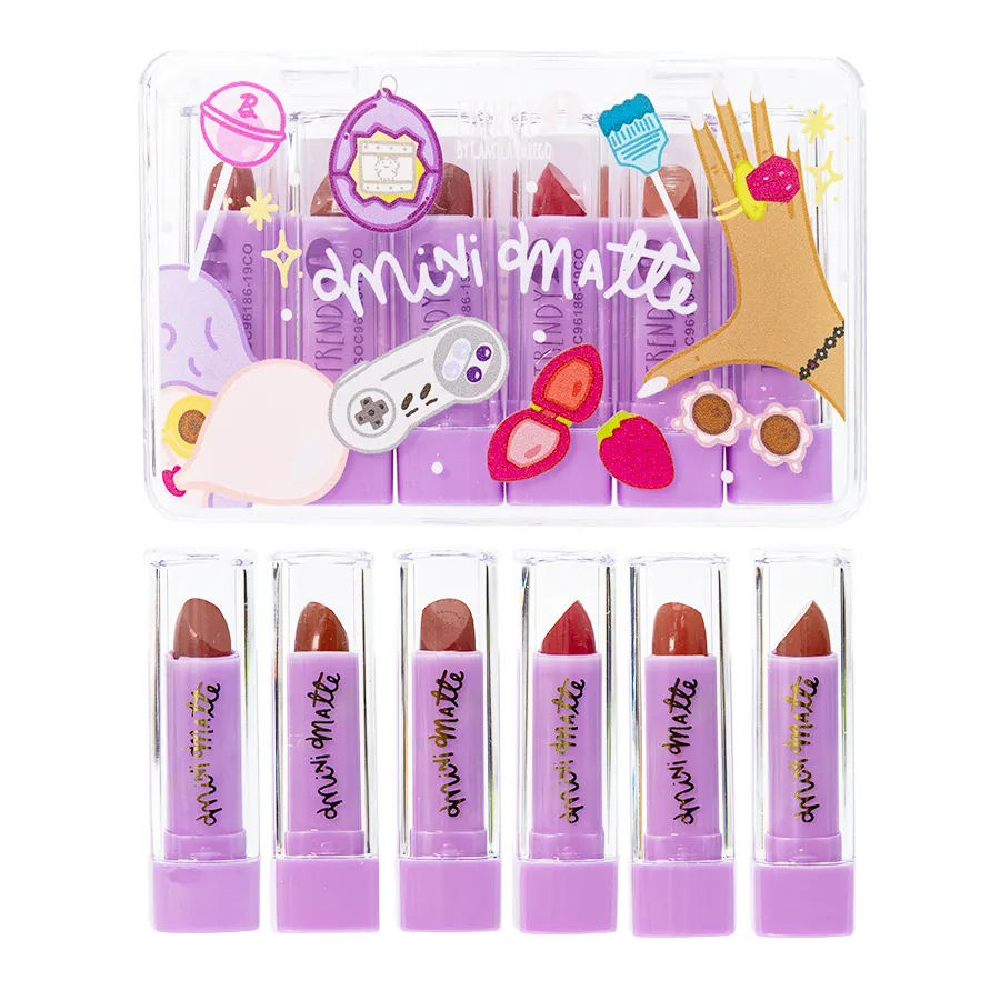 Trendy  - Kit X 6 Mini Matte labiales