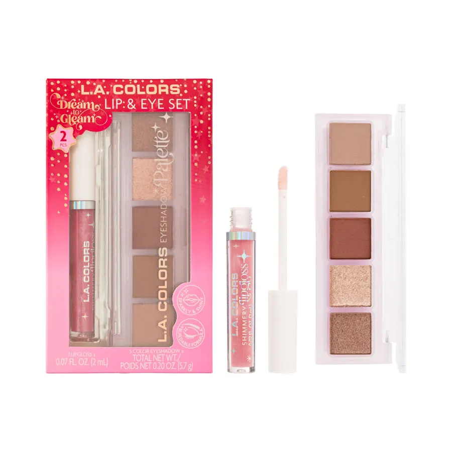 Trendy  - Kit Dream La Colors Sombra Y Gloss