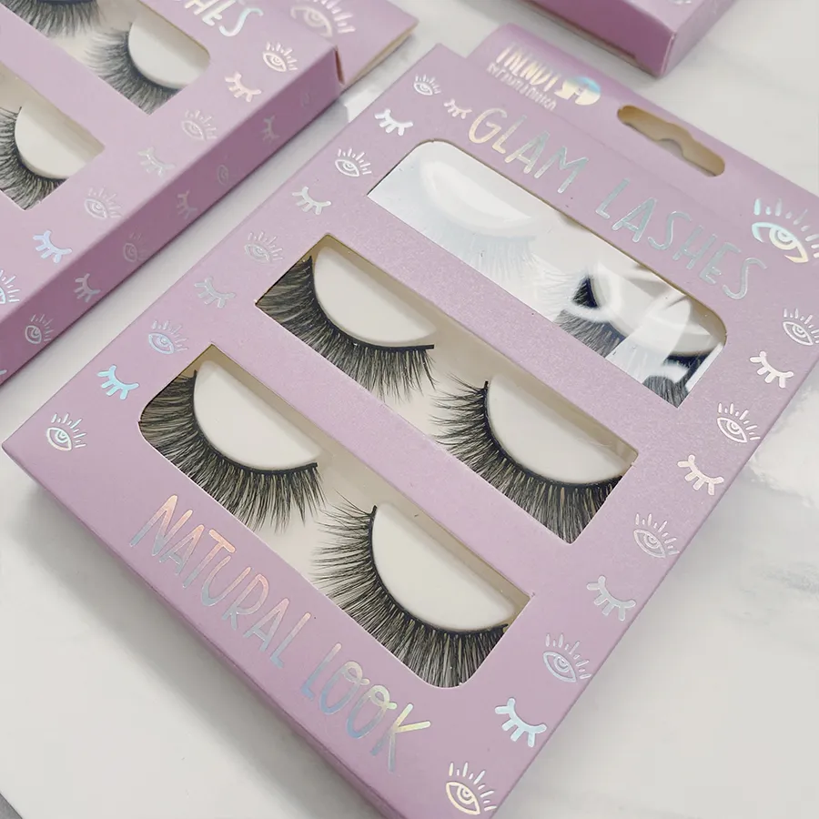 TRENDY - PESTAÑAS SET X 3 GLAM LASHES