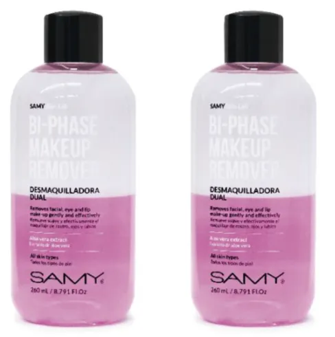 SAMY - DESMAQUILLADORA DUAL 260ML