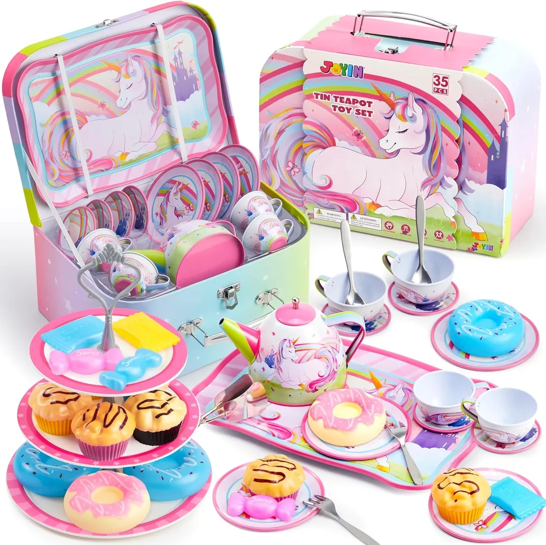 Set De Té Unicornio