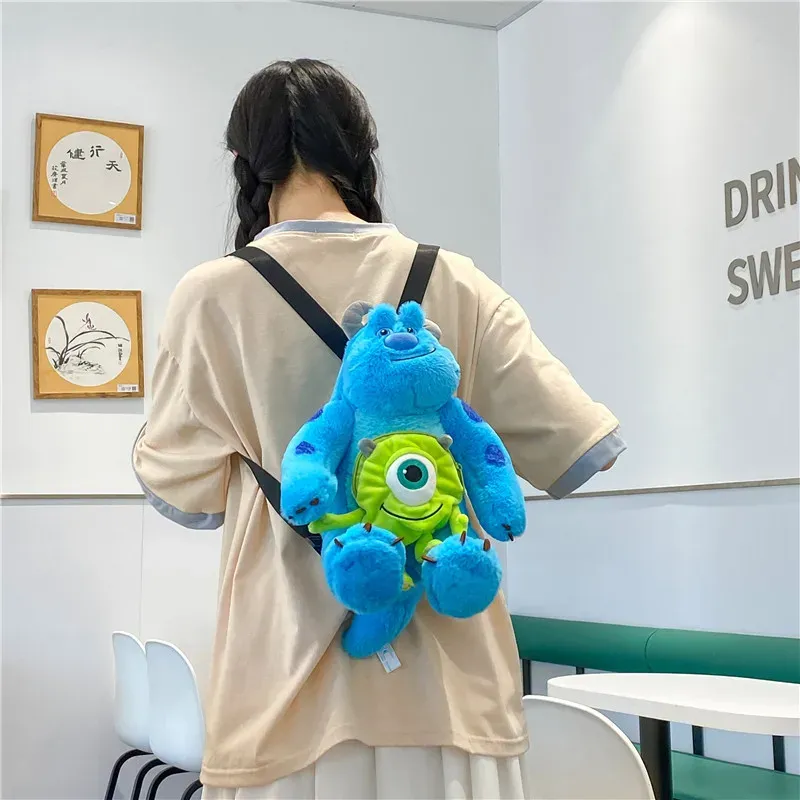 Bolso-Peluche Solivan Y Mike Wazowski