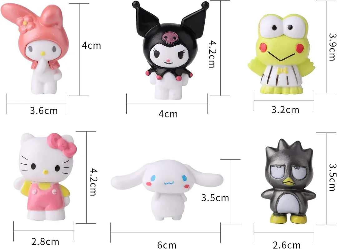 Set Figuras De Sanrio - Ref 3