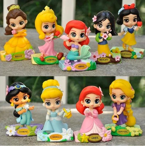 Set Figuras De Princesas Disney -  Ref 1