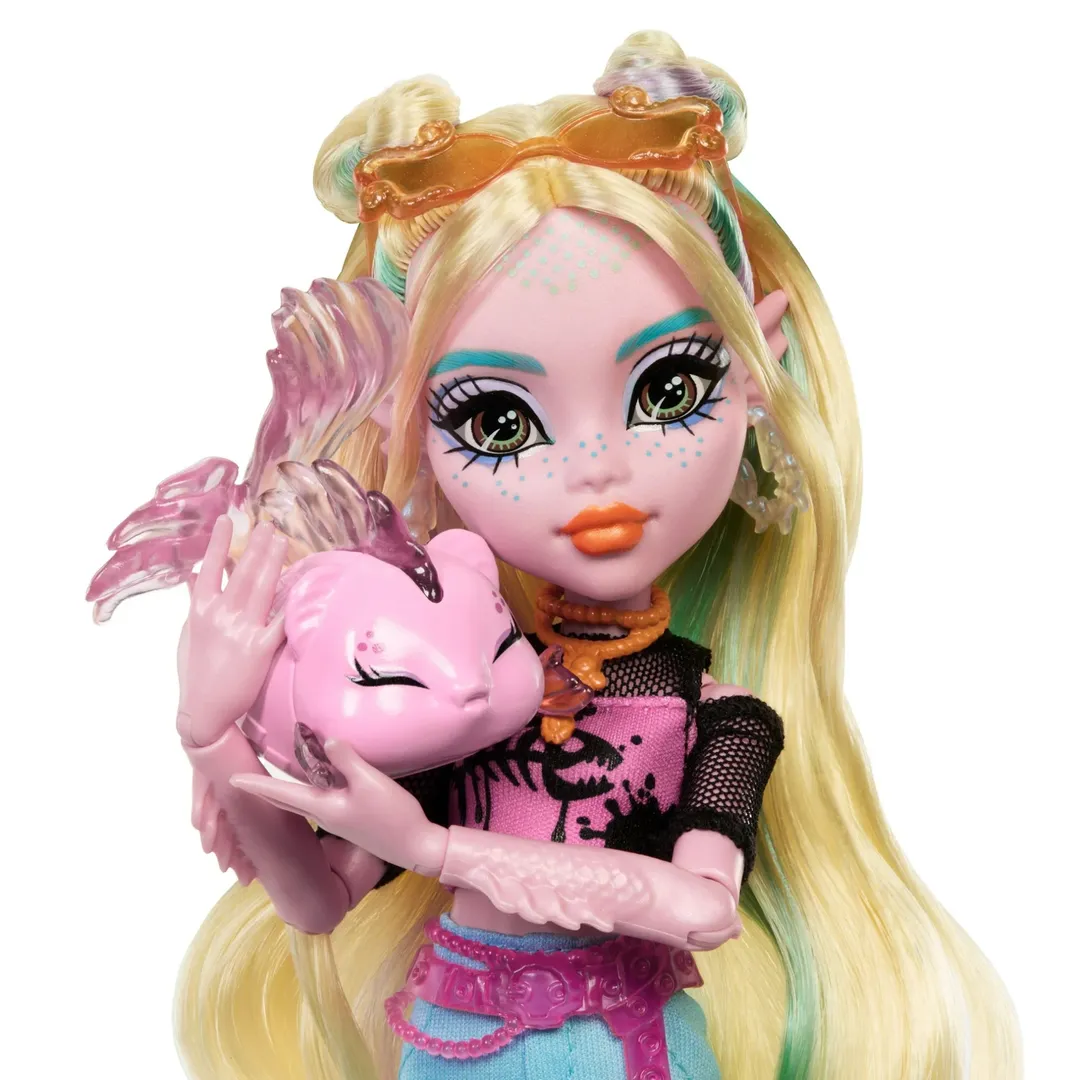 Monster High - Lanuga Azul Con Neptuna