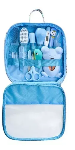 Kit De Aseo Azul Para Muñecas