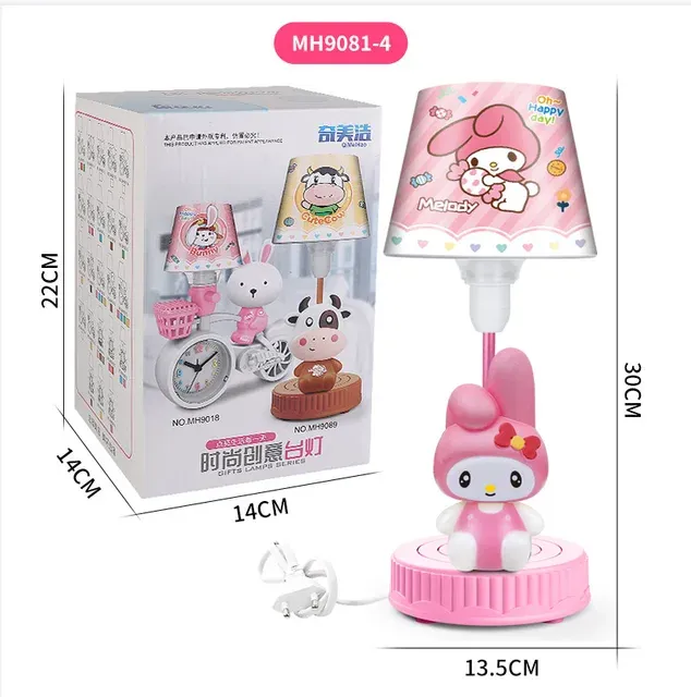 Lamparas Kawaii Sanrio Reloj