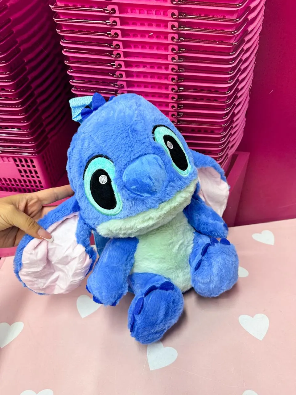 Bolso De Peluche  Stitch 