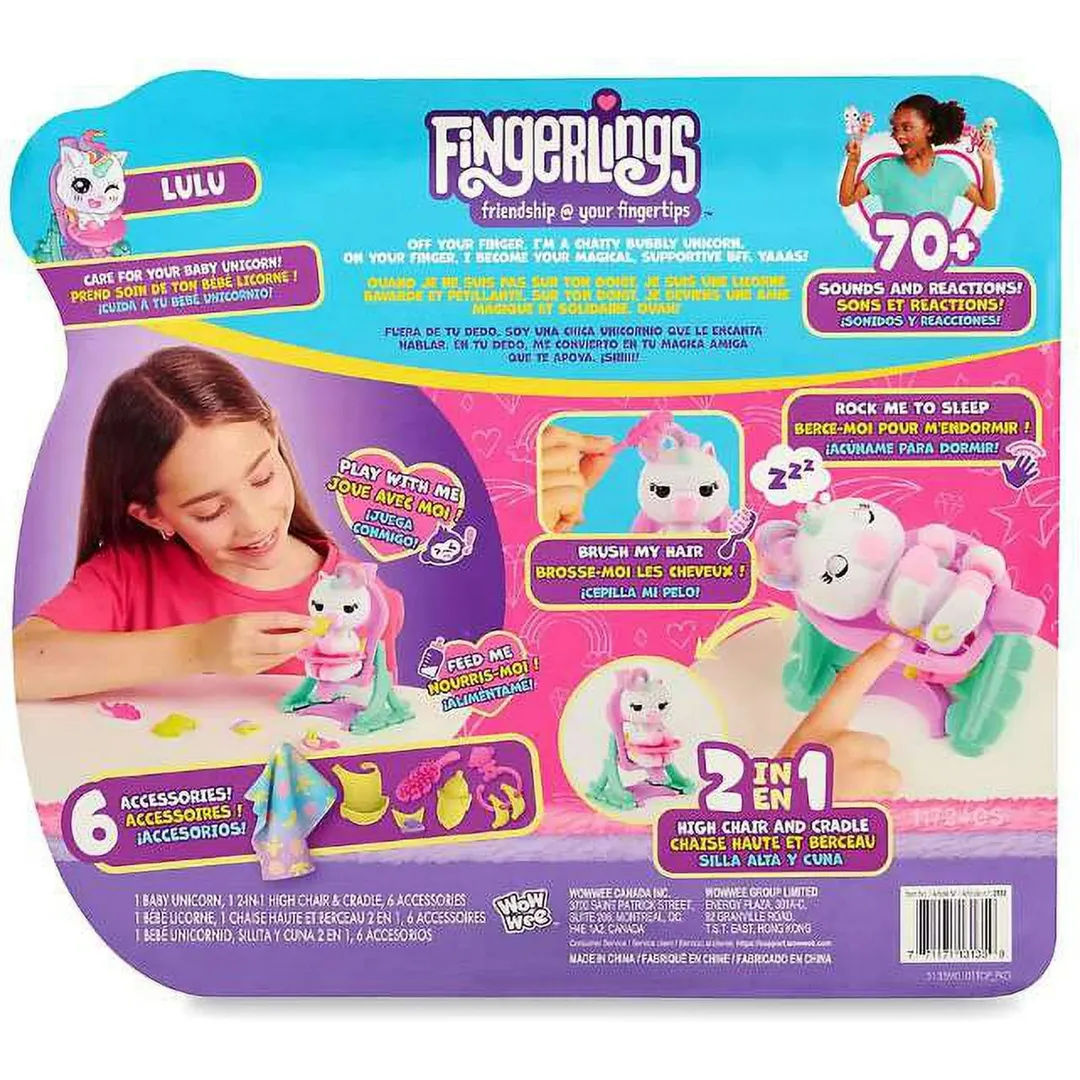 Fingerlings - Juego De Guarderia Unicornio (Lulu)