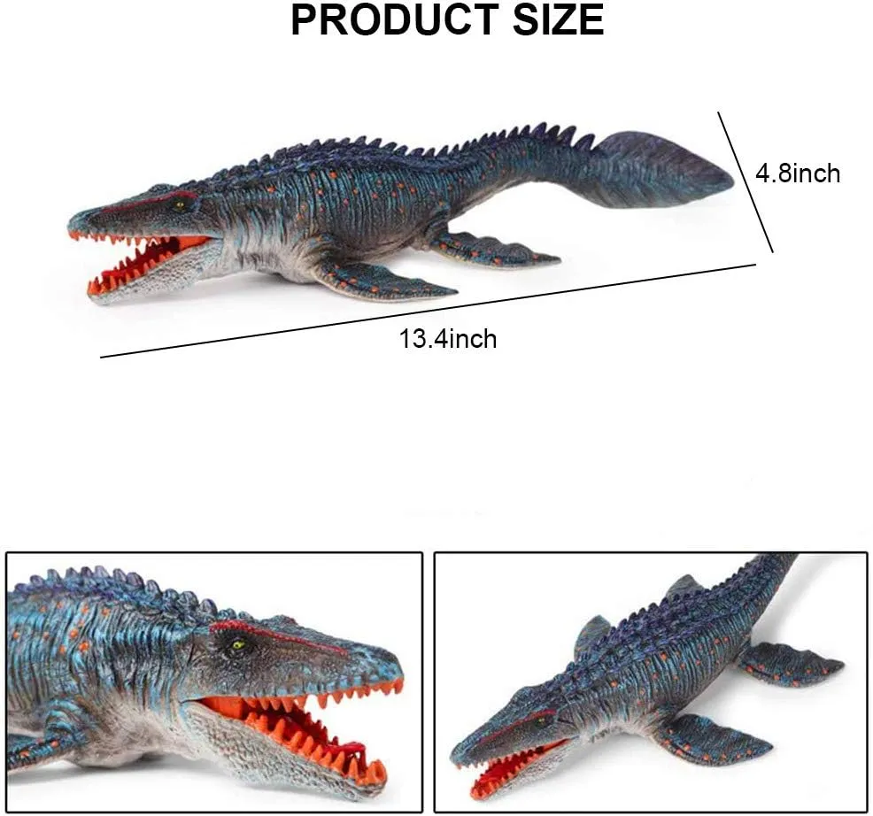 Sienon Jurassic - Juguete Grande De Dinosaurio Mosasaurus