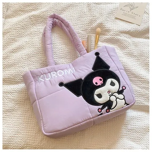 Bolso Manos Libres De Kuromi Morado