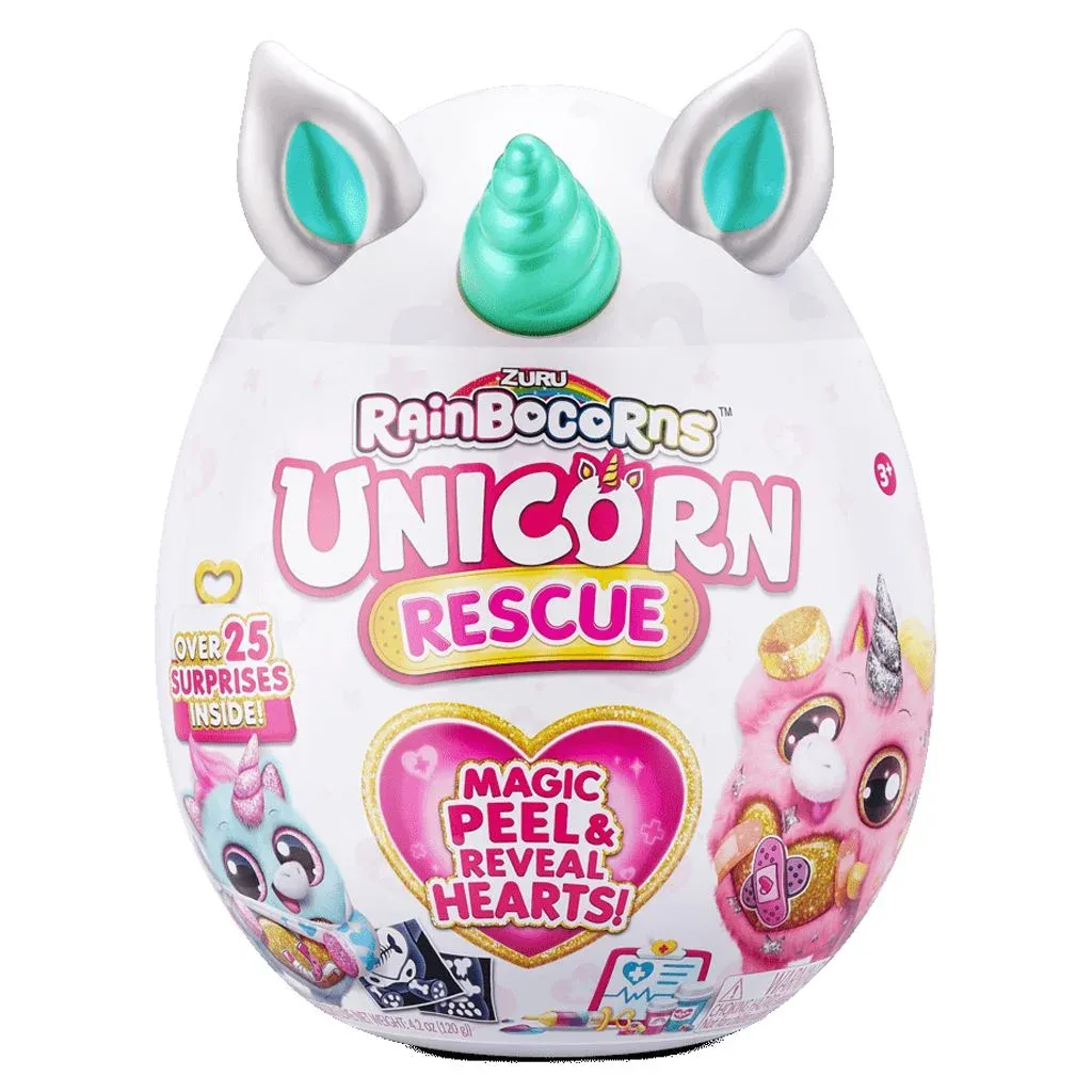 Unicorn Rescue Surprise Rainbocorns Orejas Azules