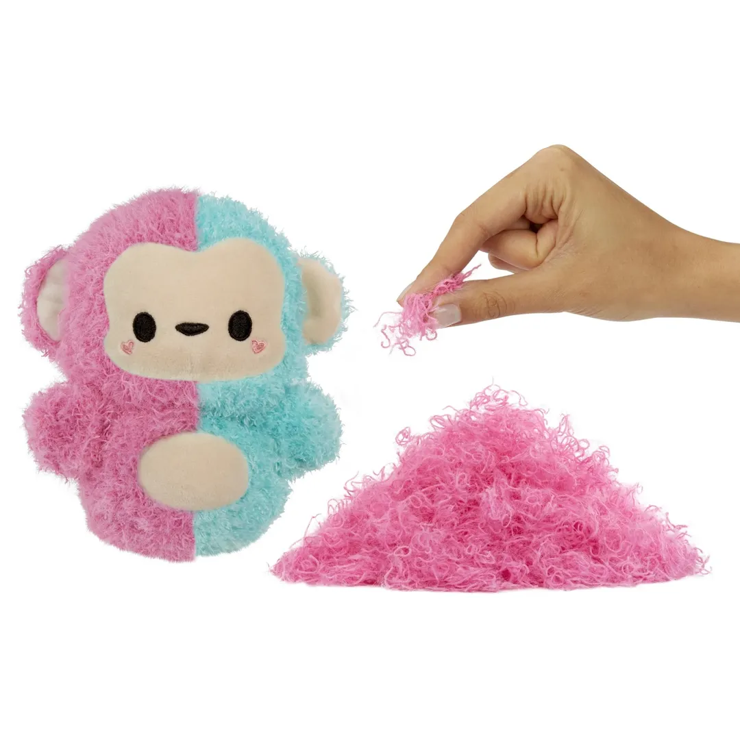 Fluffie Stuffiez Mono Rosado Pequeño