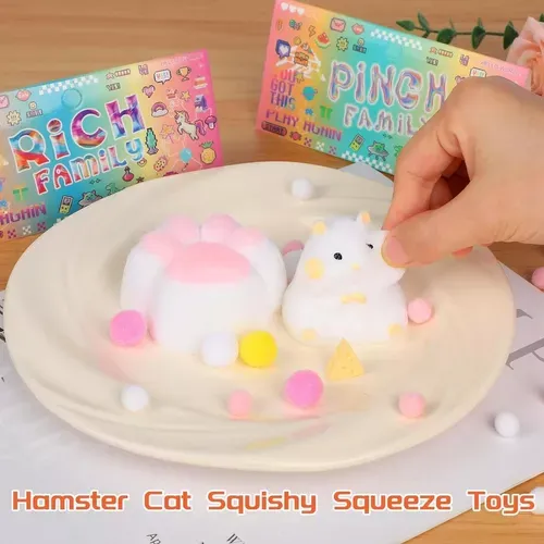 Squizy Hamster Con Queso