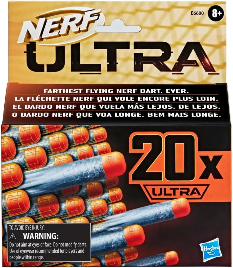 Nerf - Paquete Ultra De 20 Dardos