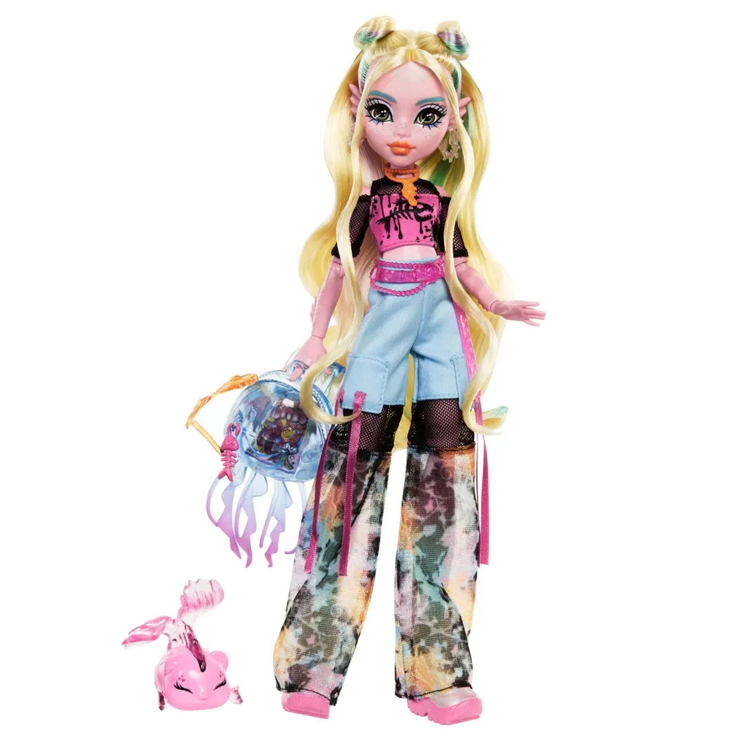 Monster High - Lanuga Azul Con Neptuna