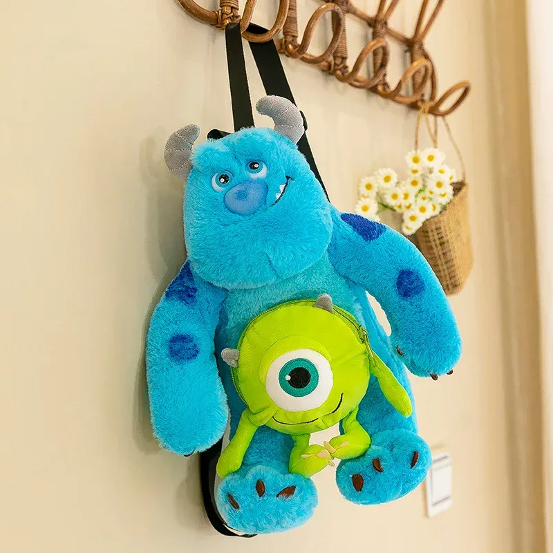 Bolso-Peluche Solivan Y Mike Wazowski