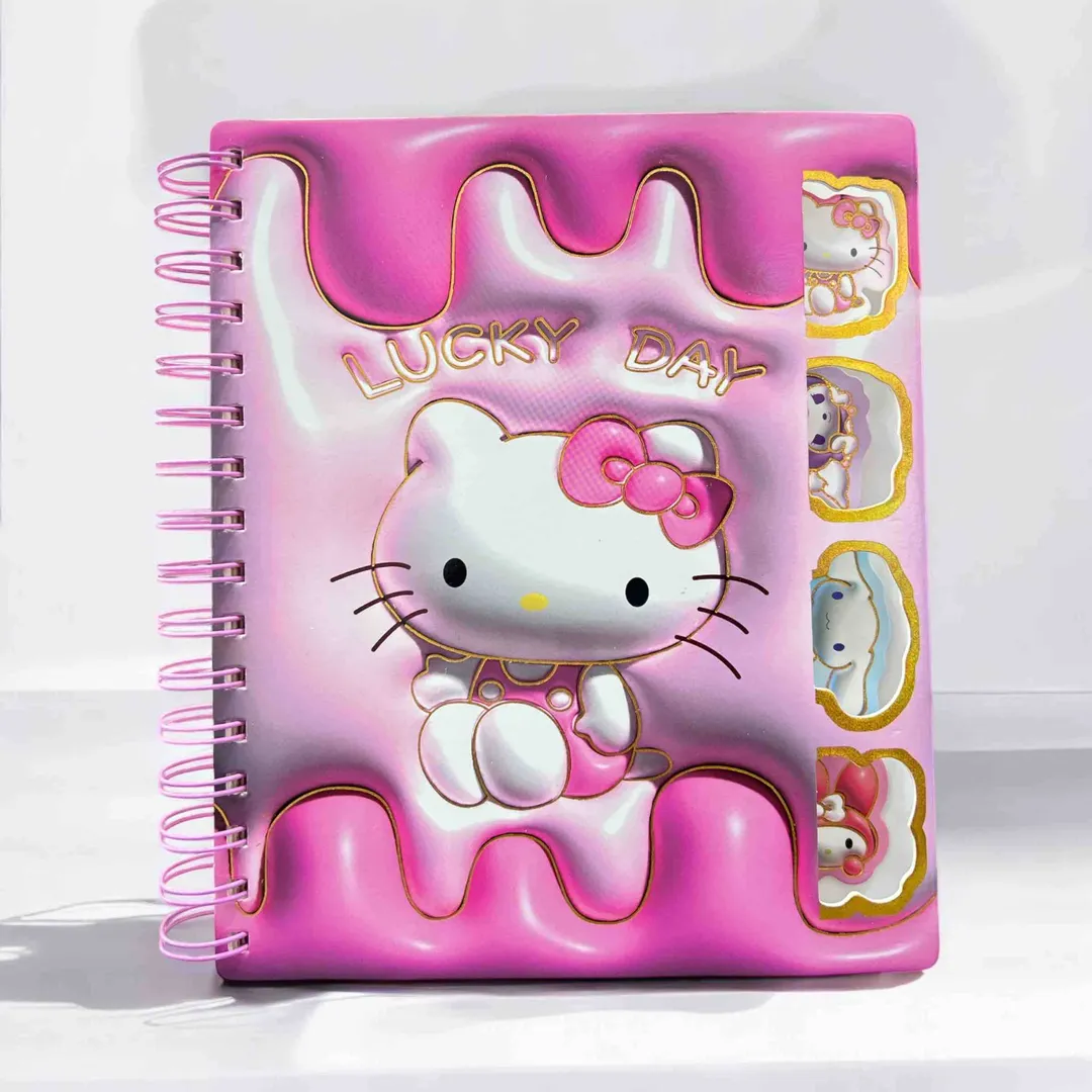 Libreta De Hello Kitty 3D