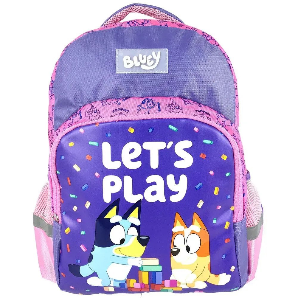 Morral Premium Con Ruedas De Bluey