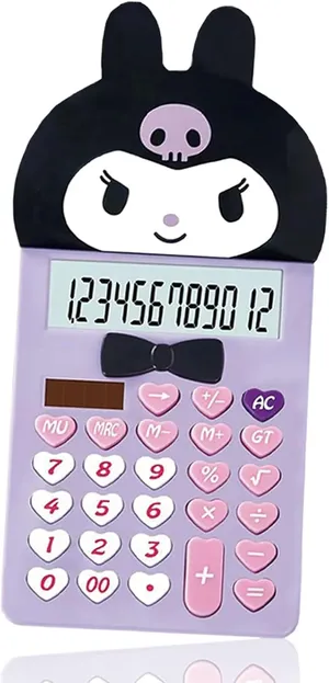 Calculadora Kuromi  Sanrio